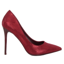 Maroon women's high heels AT-0596-L Wine red Maroon women's high heels AT-0596-L Wine red
