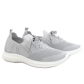 Gray sports shoes LX-9837 Gray grey
