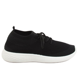 Black X-9755 Black sports shoes Black X-9755 Black sports shoes