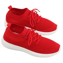 Red sports shoes X-9755 Red