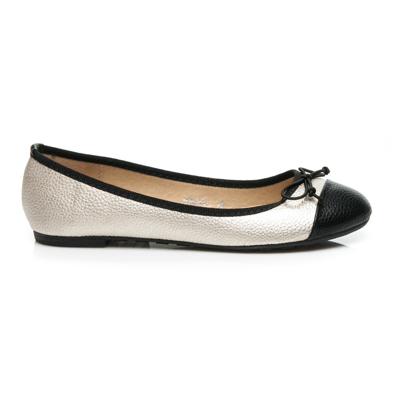 Bestelle Two-color ballerinas yellow