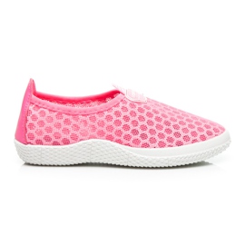 Y&L Pink Slip-On Sneakers