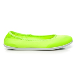 Renda Sport Slip-On Ballerinas yellow