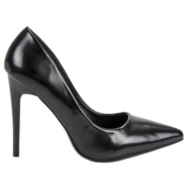 Classic black high heels