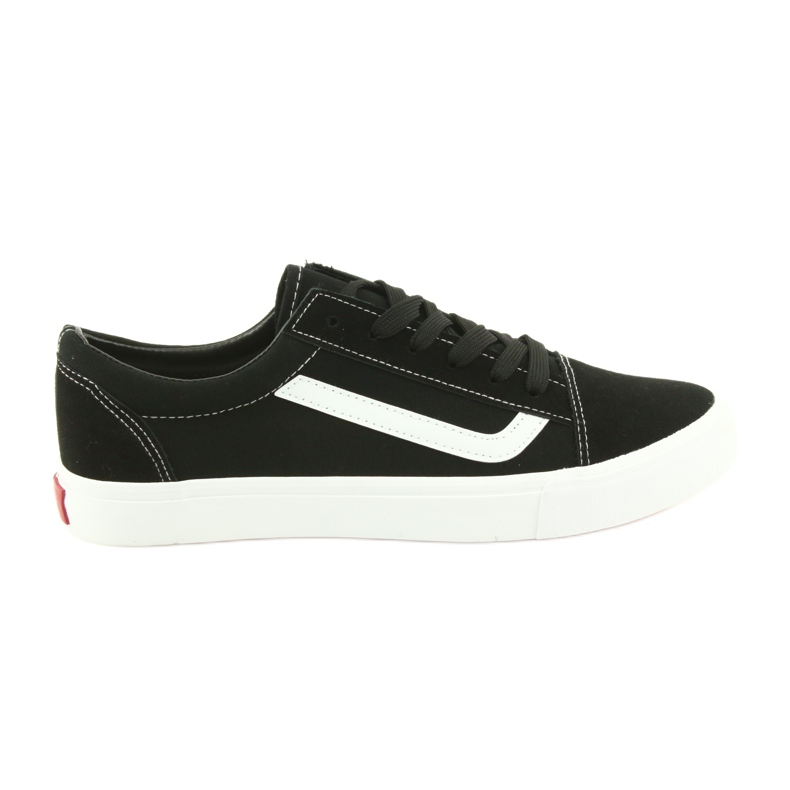 Black Atletico 18081 lace-up sneakers