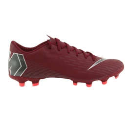 Nike Mercurial Vapor 12 Academy FG M AH7375-606 soccer shoes claret red Nike Mercurial Vapor 12 Academy FG M AH7375-606 soccer shoes claret red