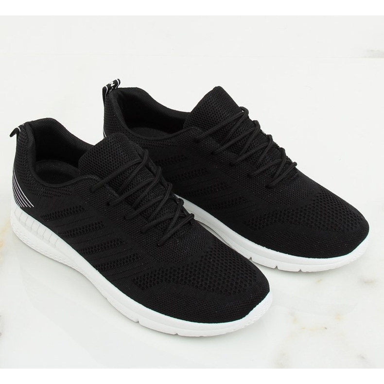 Black BOK-1181 Black sports shoes Black BOK-1181 Black sports shoes