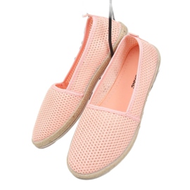 Pink mesh espadrilles JX1029 Pink
