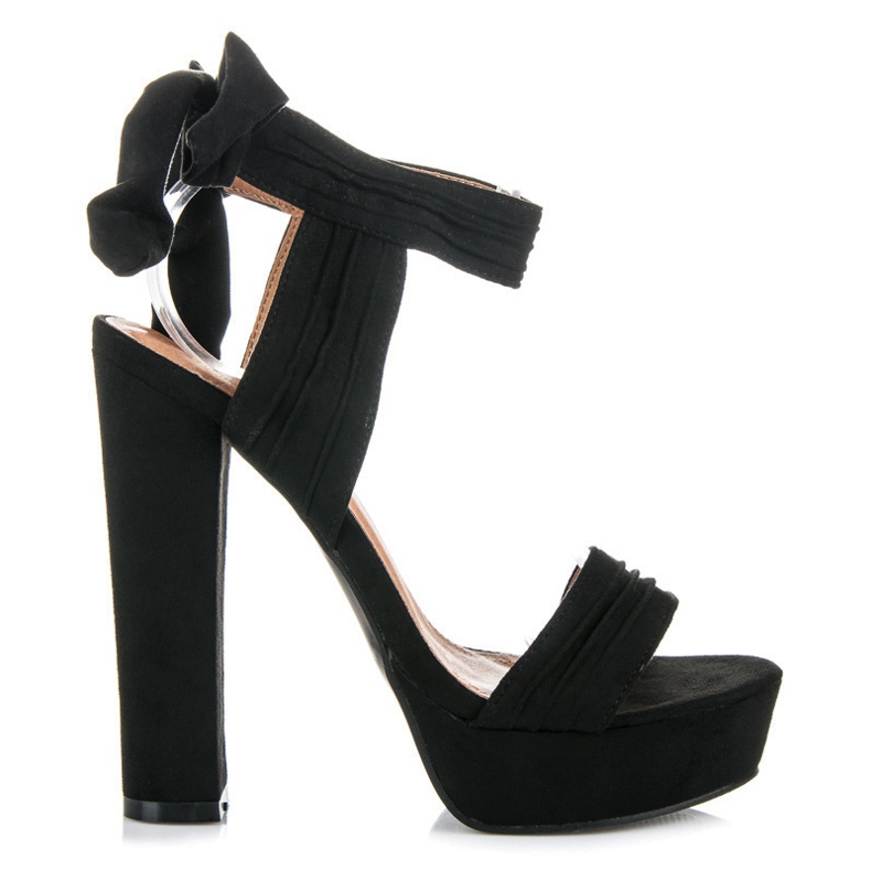Comer Sandals On The Platform With A Binding black