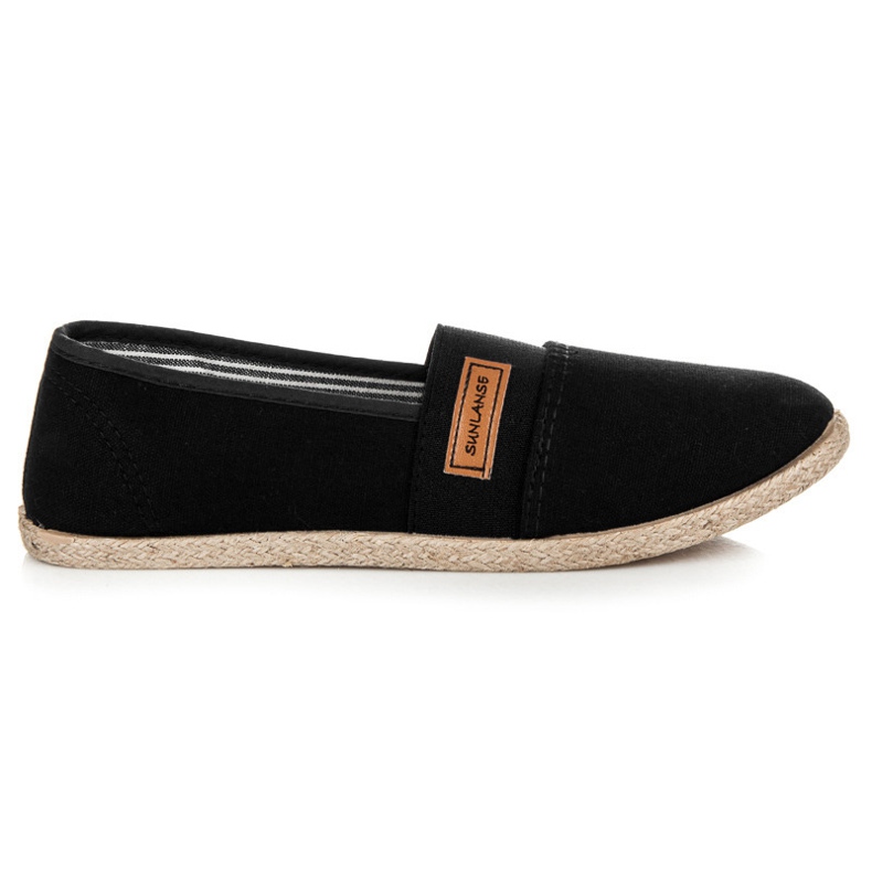 SUNLANSE Black Women's Shoes SUNLANSE Black Women's Shoes