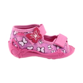 Befado sandals children's shoes 242P091 violet pink Befado sandals children's shoes 242P091 violet pink