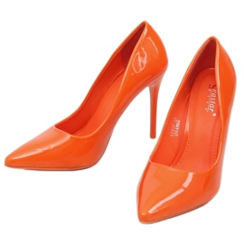 Orange women's high heels LE03P Orange