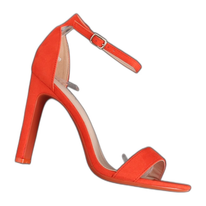 Orange high-heeled sandals NF-37P Orange Orange high-heeled sandals NF-37P Orange