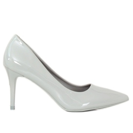 Gray Women's gray stilettos LE011P Gray grey