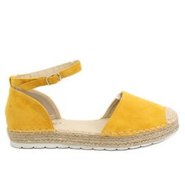 Yellow espadrilles for women JH85 Yellow