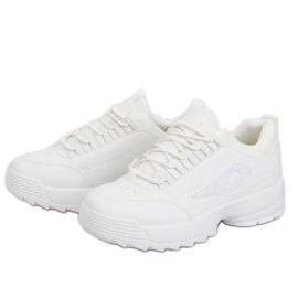 White BL153P White sports shoes
