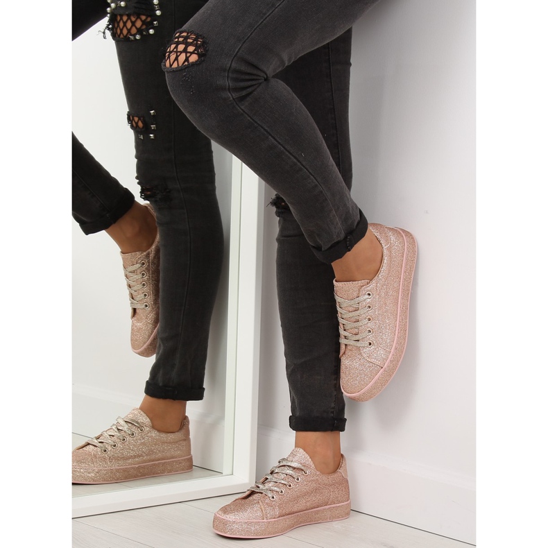 Opal pink sneakers BL142 Champagne II-GAT Opal pink sneakers BL142 Champagne II-GAT