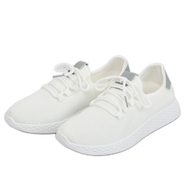 Gray and white sports shoes NB281 Gray Gray and white sports shoes NB281 Gray