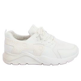 White LA18P White sports shoes