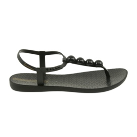 Ipanema sandals women's shoes flip-flops with balls 82517 black