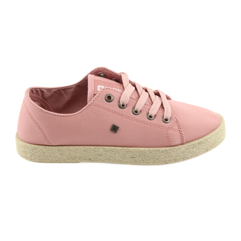 Big Star Pink women's espadrilles sneakers 274425
