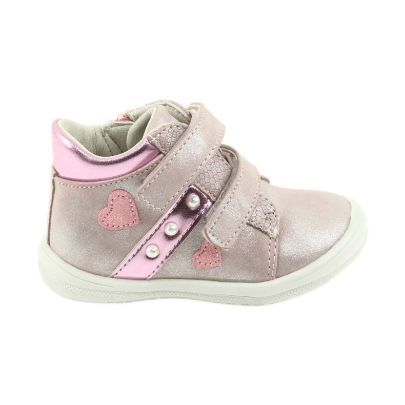 American Club ADI sports shoes for children in American hearts grey pink