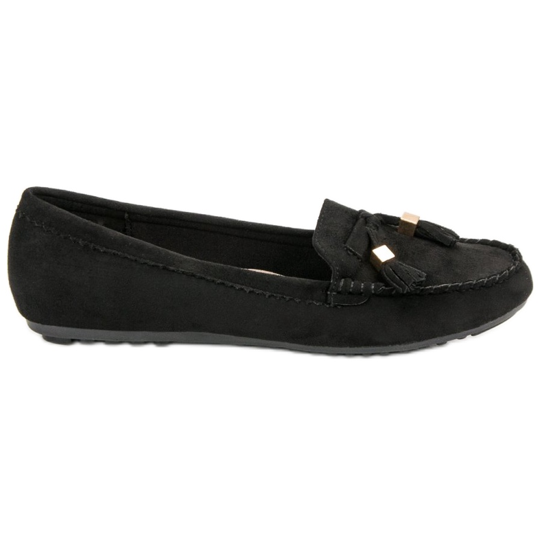 Classic black loafers