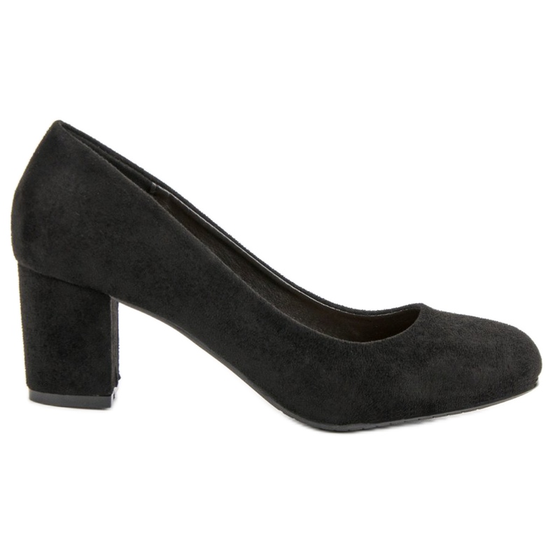 Nio Nio Black Suede Pumps