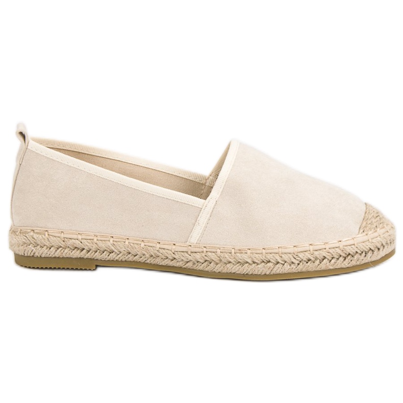 Bestelle Suede Espadrilles yellow