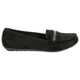 Casual Suede Loafers black Casual Suede Loafers black