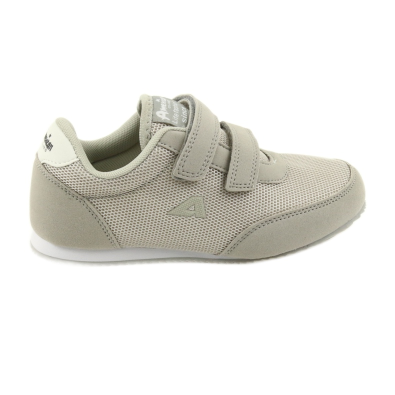 Gray American Club sports shoes grey
