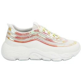 Light Sport Shoes white multicolored