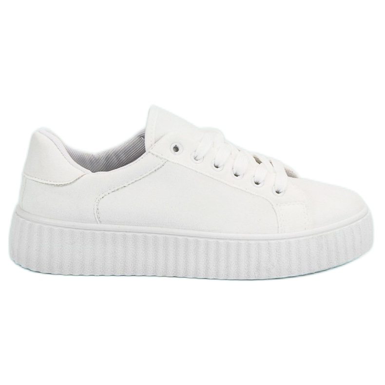 Seastar White Suede Creepers