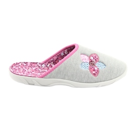 Befado colored women's shoes 235D155 purple grey