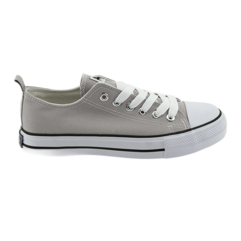 Sneakers tied gray American Club women's shoes grey Sneakers tied gray American Club women's shoes grey