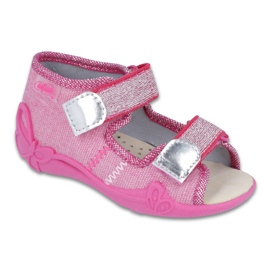 Befado yellow children's shoes 342P001 pink Befado yellow children's shoes 342P001 pink