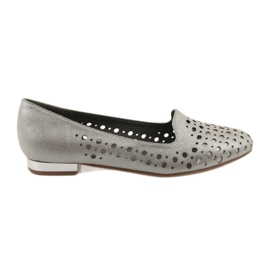 M.Daszyński Lordsy stylish women's shoes SA151 beige