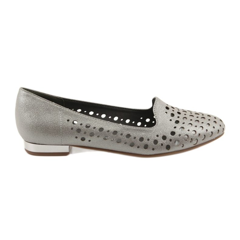 M.Daszyński Lordsy stylish women's shoes SA151 beige