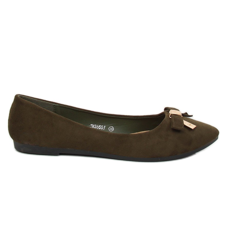 Green women's ballerinas JM3550J Verde Green women's ballerinas JM3550J Verde
