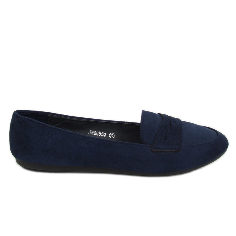 Ballerina loafers navy blue JM6655Q Azul Marino