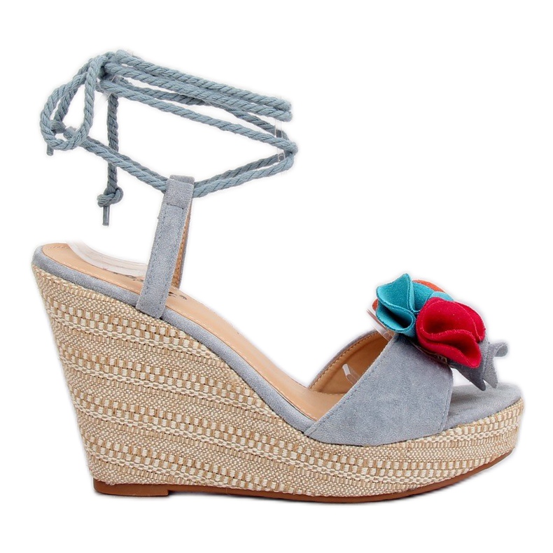 Blue YY27P Blue wedge sandals Blue YY27P Blue wedge sandals