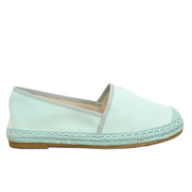 Espadrilles, suede mint AF40 LT.GREEN multicolored