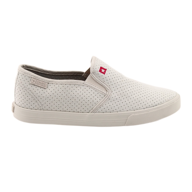 Big Star 274887 women's slip-on sneakers grey
