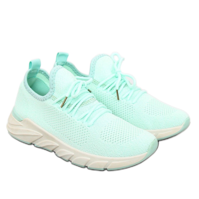 Mint 7766-Y Green sports shoes multicolored Mint 7766-Y Green sports shoes multicolored
