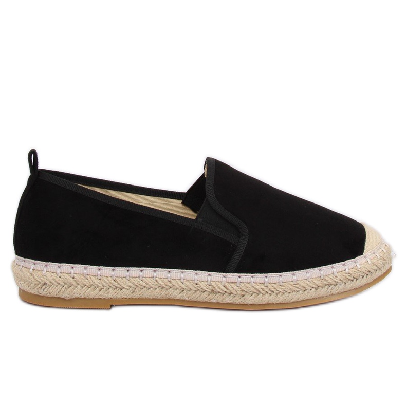 Black espadrilles 1768-11 Black