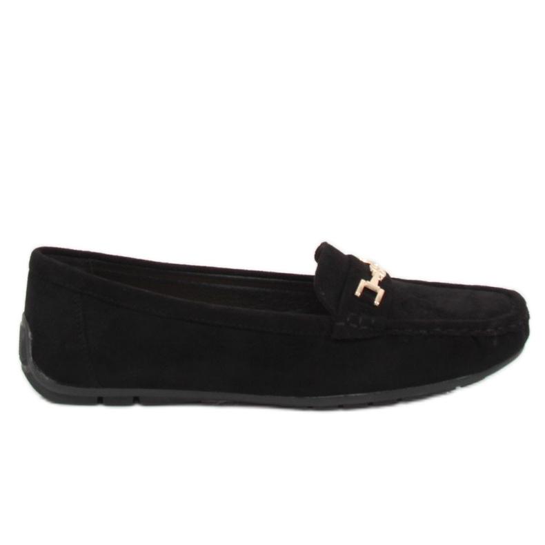 Black Women's black loafers R819 Black