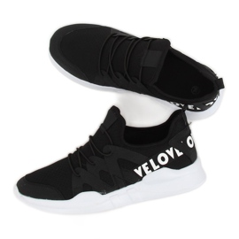 Black R-392 Black sports shoes Black R-392 Black sports shoes