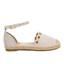Espadrilles with gray LX170 Gray strap grey