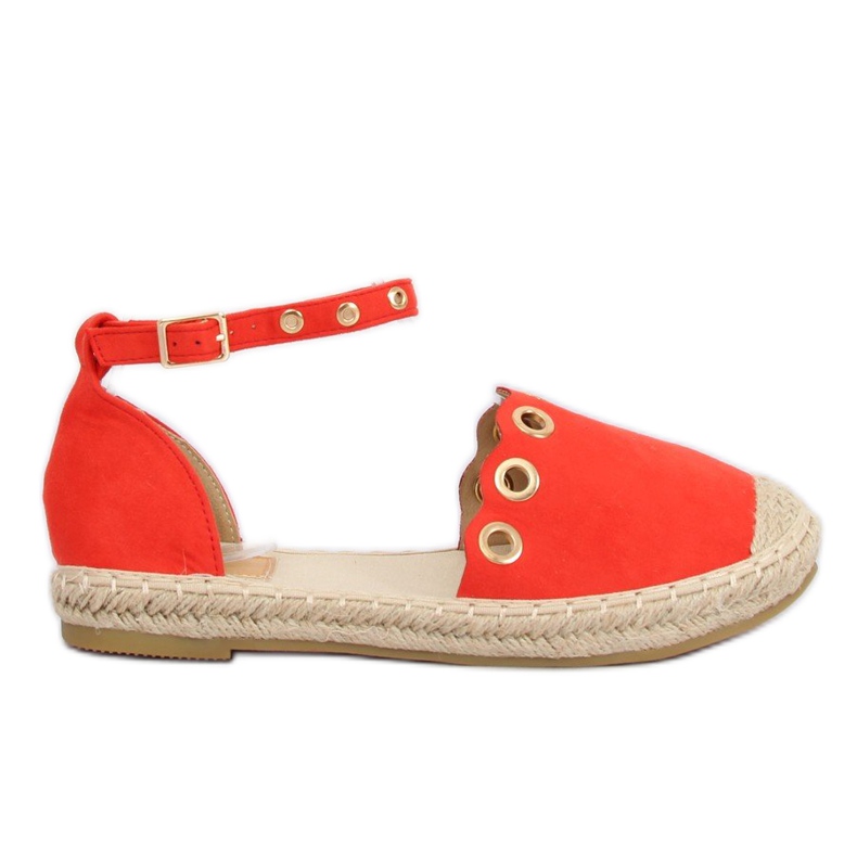 Espadrilles with a red LX170 Red strap