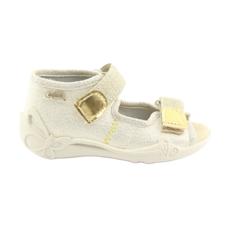 Befado yellow children's shoes 342P003 grey